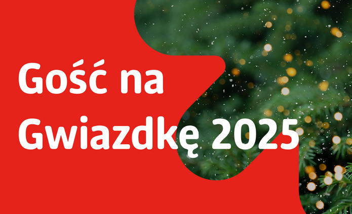 Baner Gość na Gwiazdkę 2025